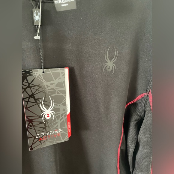 NWT Men’s Spyder Active long sleeve thermal - Picture 2 of 4